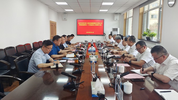 張佩峰一行赴新疆水電設(shè)計院、烏魯木齊縣委縣政府拜訪調(diào)研并與在疆企業(yè)座談交流